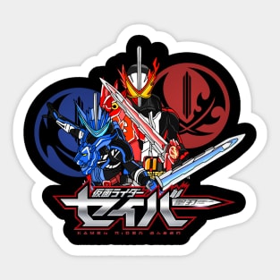 KAMEN RIDER SABER & BLADES Sticker